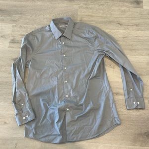 Perry Ellis Portfolio Slim Fit Button Down